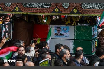 تشییع پیکر سردار شهید علی‌محمد نائینی