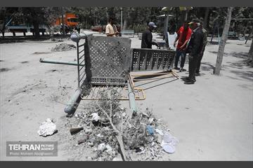 بوستان ایثار در منطقه ۲۰ به چرخه خدمت بازگشت 6