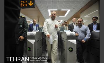 افتتاح خط ۷ مترو تهران با حضور دکتر قالیباف 17