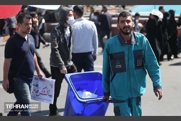 خدمات شهرداری تهران در پایان روز قدس 23