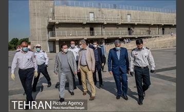 بازدید مدیرکل دفتر شهردار تهران از مرکز آموزش های آتش نشانی 7