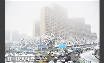 بارش برف زمستانی در تهران-2 20