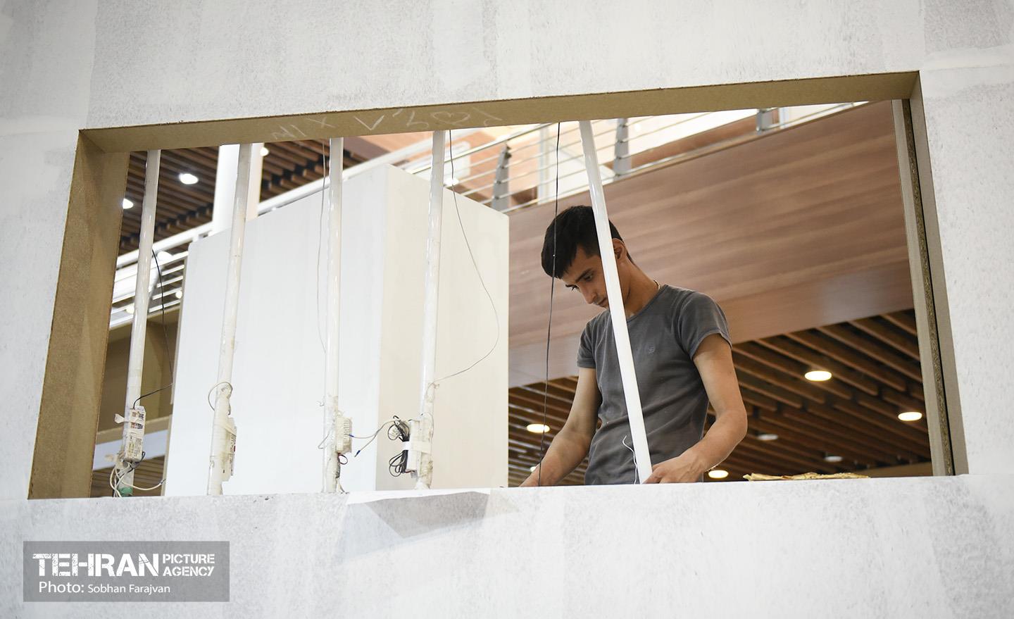 آماده سازی نمایشگاه تهران ۱۴۰۱ 2