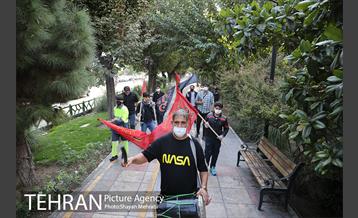 دسته عزاداری دمام زنی در بلوار کشاورز 6