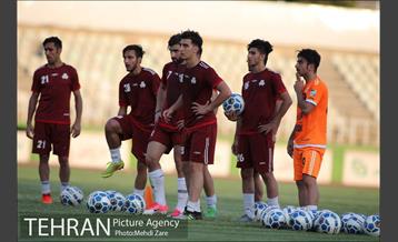 تمرین تیم فوتبال سایپا تهران
