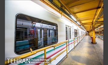 نخستین قطار ملی مترو 2