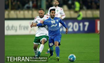 دیدار تیم های فوتبال استقلال و لوکوموتیو تاشکند