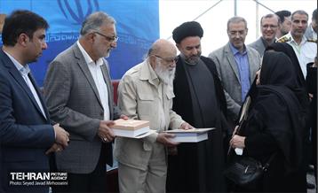 آیین بهره‌برداری از پل دسترسی خیابان ستارخان به بزرگراه شهید چمران 16