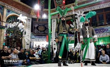 تعزیه در تکیه تجریش 29