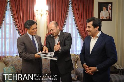 دیدار کیم سئونگ سفیر کره جنوبی با دکتر گیل آبادی 10