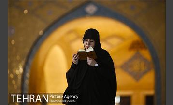 مراسم احیای شب بیست‌ویکم رمضان در مصلی تهران  14