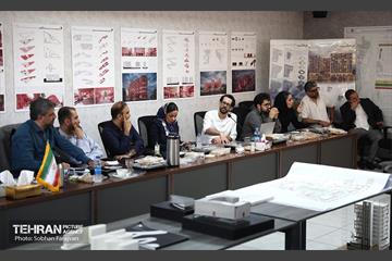 جلسه انتخاب معماری پروژه حیاط تهران 32