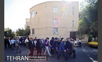 مراسم تشییع رضا مرعشی 6