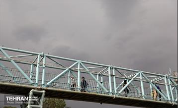 وزرش باد و طوفان در تهران 15