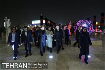 بازدید رییس مجلس ملی مجارستان ار برج میلاد تهران 6