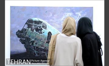 نمایش نقاشی های یحیی رویدل با عنوان گراند در گالری ثالث‎ 12