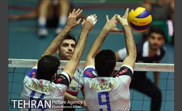 دیدار بانک سرمایه و پیکان در لیگ برتر والیبال 22
