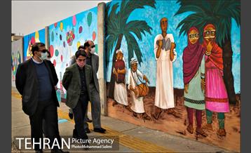 بازدید حق شناس و جوادی یگانه از خیابان اجتماعی  13