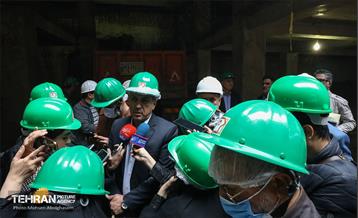 بازدید اصحاب رسانه از پارکینگ نیایش 15