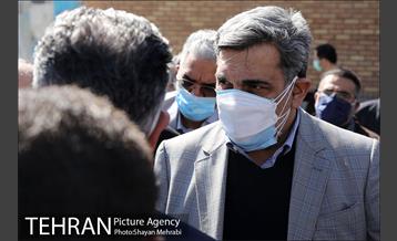 بازدید شهردار تهران از خط 6 مترو تهران 55