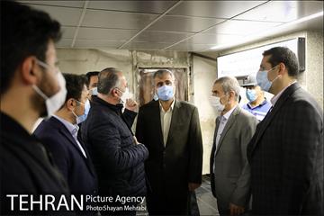 بازدید دادستان تهران و معاونین شهردار از زیرگذر گلوبندک 24