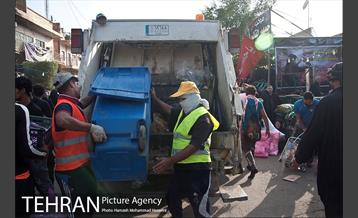 خدمات رسانی نیرو های خادم الحسین (ع) در کربلا 24