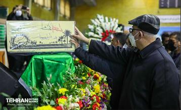 تشییع دو شهید گمنام دفاع مقدس در وزارت ورزش و جوانان 1