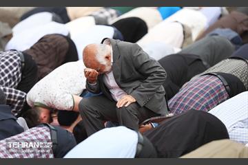نماز عید فطر در شهرک اکباتان 5