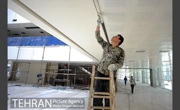 روزهای پایانی پروژه ی مجموعه نمایشگاهی شهر آفتاب 14