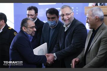 آیین بهره برداری از ۳ پروژه عمرانی و ۴۶ پروژه شهری منطقه یک در قالب دویست و هشتمین پویش امید و افتخار 13