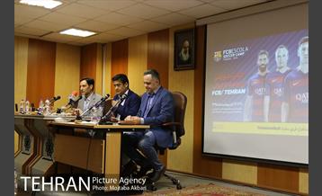 نشست خبری مسئولان استعدادیابی بارسلونا 8