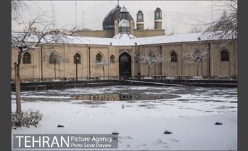 روز برفی در باغ موزه قصر‎ 12