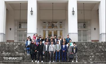 بازدید دانشجویان خارجی از مجموعه فرهنگی تاریخی سعدآباد 2