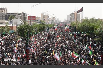 تشییع شهدای اقتدار ملی در تهران - 4 8