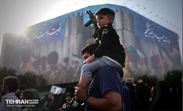 اجتماع مردمی در اعتراض به حمله آمریکا به تاسیسات هسته‌ای ایران 14