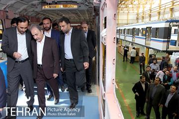 بازدید دکتر نجفی از واگن سازی پارس 27