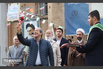 آئین بازگشایی مدرسه البرز 9
