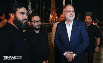 بازدید شهردار تهران از رویداد محرم شهر 13