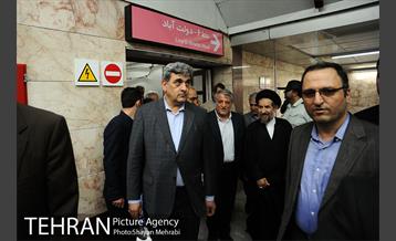 آیین افتتاح و بهره برداری از ایستگاه مترو امام حسین (ع) 13