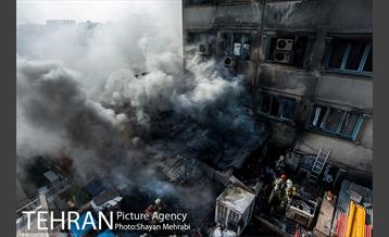 آتش سوزی پاساژ مهستان-2 9