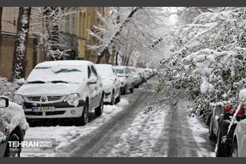 روز برفی در منطقه 8