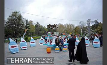 اکران هنرهای محیطی نوروزی در بوستان ملت  12