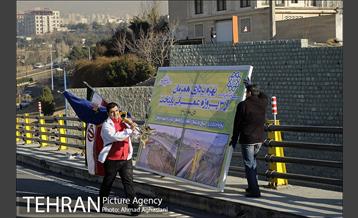 افتتاح پل شرق به شمال تقاطع بزرگراه های نیایش و شهید چمران 18