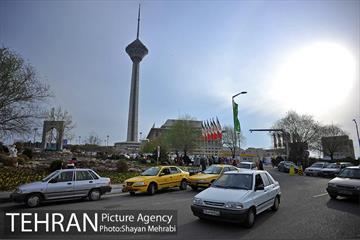 برج میلاد تهران در ایام نوروز 1