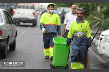 حضور پرسنل خدمات شهری در مسیر راهپیمایی روز قدس 4