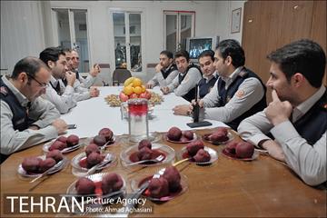 شب یلدای آتشنشانان ایستگاه ۳۶ شهید همتی 3
