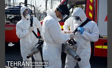 ضدعفونی و پاکسازی بازار تجریش-2 4