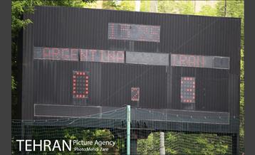 دیدار ایران و آرژانتین در جام جهانی هنرمندان 28