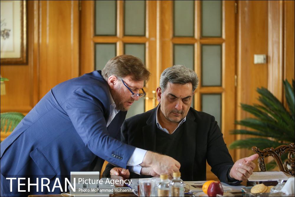 دیدار هیات سرمایه گذاری ترکیه ای با شهردار تهران 6