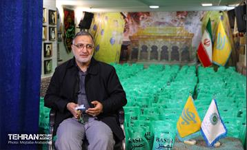 بازدید شهردار تهران از منطقه ١٠